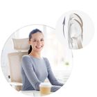 Sofotel, Rotar, fotel biurowy, beżowy