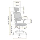 Sofotel, Ryga, fotel biurowy, czarny