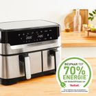 Tefal, Dualeasy, frytkownica beztłuszczowa, 8,3l