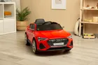 Toyz, samochód, Audi E-tron Sportback, pojazd na akumulator, czerwony