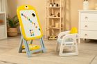 Toyz, Ted, tablica edukacyjna z krzesełkiem, yellow