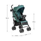 Tulano, Davos 35, wózek spacerowy, green-black