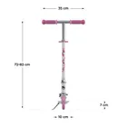 Tulano, Zigzag 35, hulajnoga, Pink