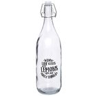 Vilde, butelka szklana na lemoniadę, z korkiem na klips, 970 ml