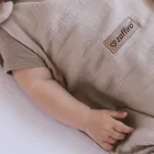 Zaffiro, Malaga, śpiworek do spania, muślinowy, TOG 1.5, beige, 6-12m