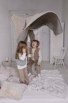 Zaffiro, Nevada, koc wełniany, 75-100 cm, beige