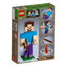 Zestaw promocyjny: LEGO Minecraft, Przygody na skale macierzystej, 21147 + GRATIS: LEGO Minecraft, Minecraft BigFig, Steve z papugą, 21148