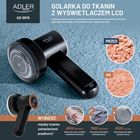 Adler, golarka do tkanin z wyświetlaczem LCD + 2 x rolki do ubrań