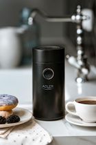 Adler, młynek do kawy, czarno-srebrny, AD 4446