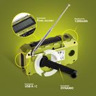 Adler, radio solarne z korbką ręczną