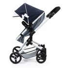 Bayer Design, Neo Vario Combi, głęboki wózek dla lalek z torbą, granatowy