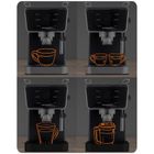 Berdsen, ekspres do kawy kolbowy, 20 bar, czarny, BD-771