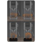 Berdsen, ekspres do kawy kolbowy, 20 bar, srebrny, BD-770