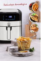 Camry, frytkownica beztłuszczowa, air fryer, 5l, CR 6311