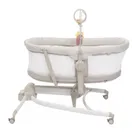 Chicco, Baby Hug Armonia, 4w1: łóżeczko, leżaczek i krzesełko do karmienia, motherpearl