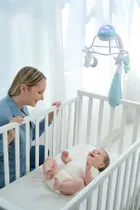 Chicco, First Dreams, karuzela do łóżeczka, 3w1, rainbow, niebieska