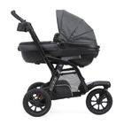 Chicco, Trio Activ3, wózek głęboko-spacerowy + pasy do mocowania gondoli, Iron