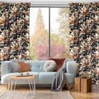 Eurofirany, zasłona zaciemniająca gotowa, Betty, na taśmie, 140-300 cm, grafitowy