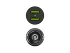 Green Cell, ładowarka samochodowa, GC PowerRide Nano36, 36W, 6A, 2xUSB-A