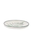 Homla, Blyde, talerz, z liściem paproci, 20 cm