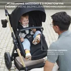 Kinderkraft, Moov 2 Air, wózek wielofunkcyjny, 3w1, Light Grey