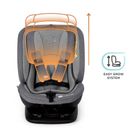Kinderkraft, Xpedition, Isofix, fotelik samochodowy, 0-36 kg, Red