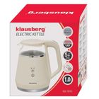 Klausberg, czajnik elektryczny LED z regulacją temperatury, 1l