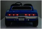 Lean Cars, Dodge Charger R/T, pojazd na akumulator, DLS-K12 24V7Ah, niebieski