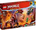 LEGO NINJAGO, Lawowy smok zmieniający się w falę ognia, 71793