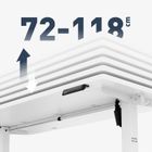 Mark Adler, Leader 7.3, biurko elektryczne, White, 140 cm