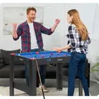 Neo-Sport + stół do gier 5w1: cymbergaj + ping-pong + bilard + koszykówka + łuk z tarczą