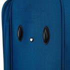 Peterson, lekka walizka, duża, niebiesko-czerwona, 78 cm