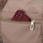 Peterson, torba sportowa, 1-komorowa, brązowa