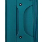 Peterson, walizka, średnia, turkusowo-różowa, 68 cm