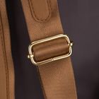 Plecak miejski, szary, skóra ekologiczna, Peterson