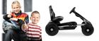 Ricokids, gokart dziecięcy na pedały, czarny, do 30 kg, RK-591
