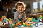 Ricokids, klocki magnetyczne z podświetleniem, 70 elementów