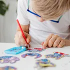 Totum, Lilo i Stitch, zestaw kreatywny 3w1, diamentowe magnesy, bransoletki, malowanie odlewów gipsowych