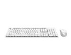 Trust, Ody II, zestaw klawiatura + mysz, bezprzewodowa, biała