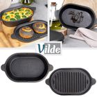 Vilde, Cast Line, brytfanna żeliwna z pokrywką 2w1, 28-16 cm, 1,2 l