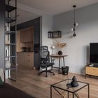 Activejet, fotel biurowy, ergonomiczny, T5, czarny