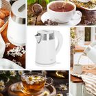 Adler, czajnik elektryczny, biały, 0,6l, AD 1372