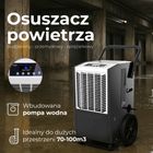 Adler, osuszacz powietrza, budowlany, przemysłowy, sprężarkowy, 50L/24h