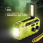 Adler, radio solarne z korbką ręczną