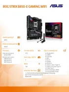 Asus, płyta główna, ROG STRIX B850-E GAMING WIFI