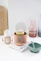 Beaba, Bib'expresso, ekspres do mleka 2w1, terracota limited edition