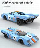 Cada, Azure Storm, pojazd zdalnie sterowany, klocki konstrukcyjne, 266 elementów