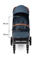 Caretero, Elma, wózek spacerowy, Jeans Blue