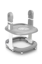Caretero, Sitron 3w1, krzesełko do karmienia z funkcją huśtawki i chodzika, grey