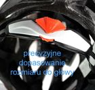 Dunlop, kask rowerowy regulowany, mtb red, rozmiar S 53-55 cm
